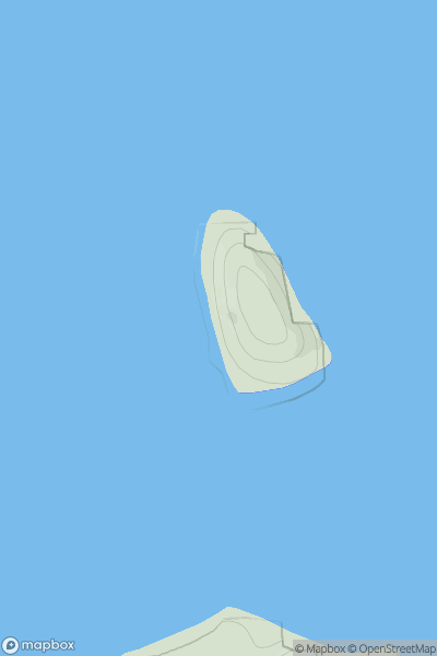 Thumbnail image for Sheep Island [Knapdale and Kintyre] showing contour plot for surrounding peak